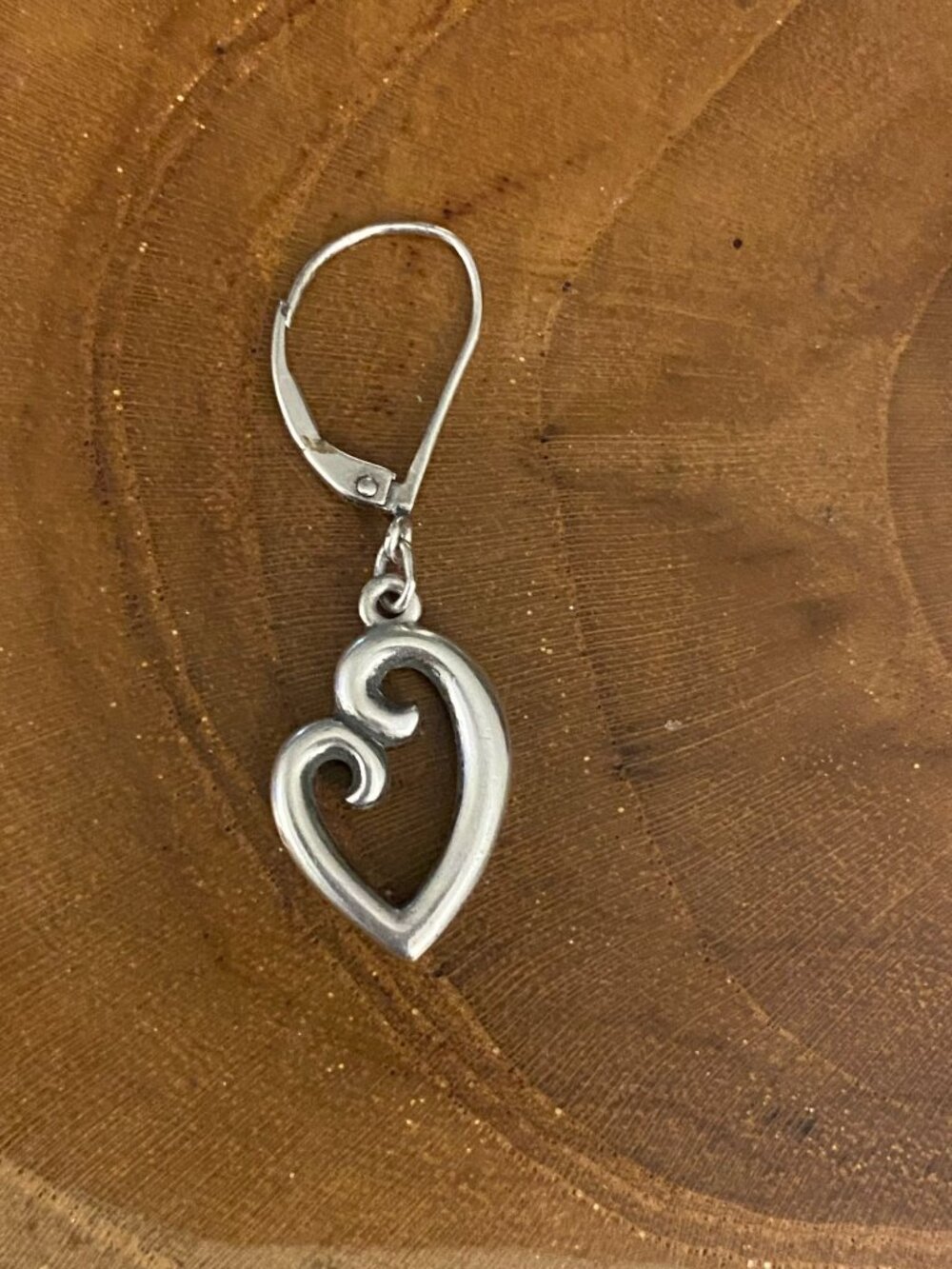 SINGLE James Avery Mother's Love Dangle Earring, Sterling Silver